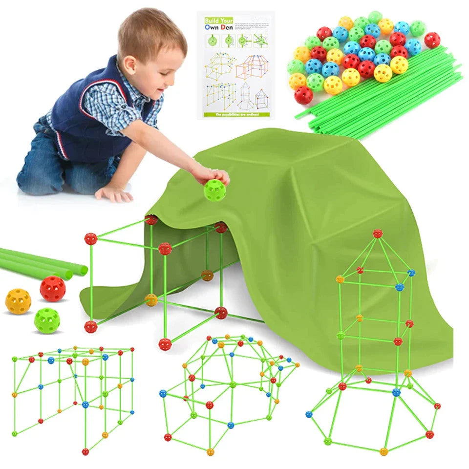 Kit de construcție „Build Your Own Den – Magic Castle”